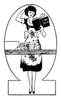 laundress cartoon character